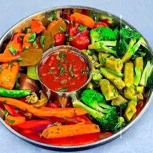 Mixed Vegetables Schezwan Sauce