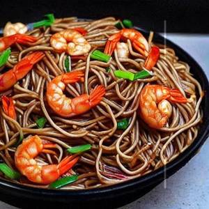 Prawn Szechwan Noodles