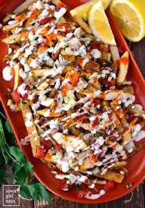 Cheesy Fries Chicken Shawarma