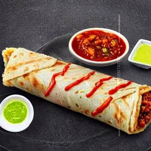 Double chilli panner roll