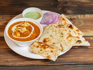 Kadhai Paneer With Naan