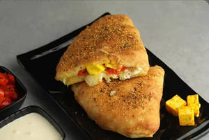 Spicy Paneer Calzone