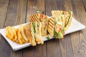 Mushroom Tikka Sandwich