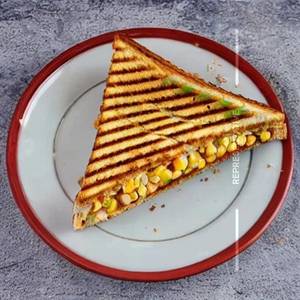 Veg Cheese Corn Grilled Sandwich