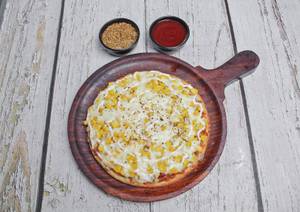 Cheesy Loaded Corn Pizza
