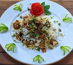 Soya biryani