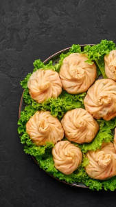Whole wheat paneer momos