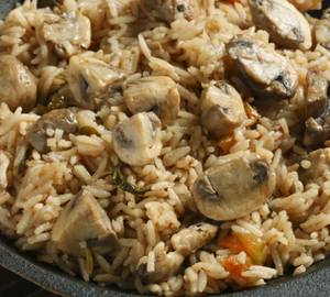 Mushroom Biryani