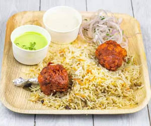 Chiken Lollipop Biryani