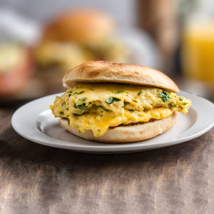 Bun omlette