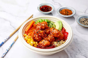 Bang Bang Chicken Poke Bowl