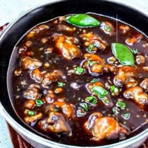 Chicken In Black Bean Sauce [Gravy]