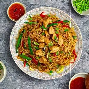 Chicken Singapore Noodles