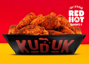 Red Hot Wings (6pcs)