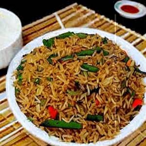Special Veg Fried Garlic Rice