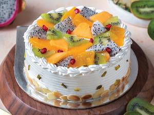 Fresh Fruit Cake 0.5 Kg