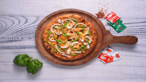 Onion Capsicum Pizza