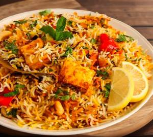 Paneer biryani