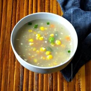 Plain Garlic Corn Soup
