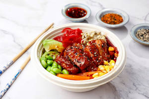 Teriyaki Paneer Poke Bowl