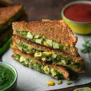 Chilli Corn Sandwich