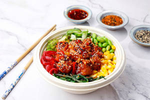 Teriyaki Tofu Poke Bowl