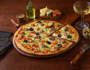 Double Down Chicken Pizza [10" Large]