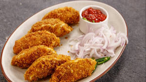 Kurkure Paneer Momos
