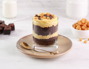 Butterscotch Crunch Mousse Cake
