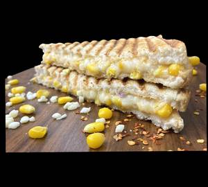 Corn Cheese Grilled Sandwich