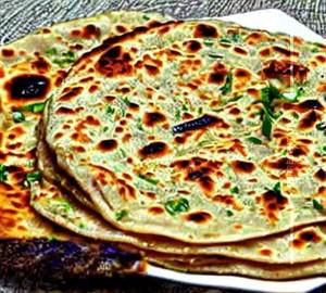 Gobi Pyaz Egg Paratha