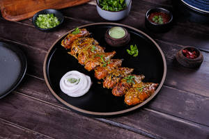 Tandoori Achari Ghost Paneer Momo
