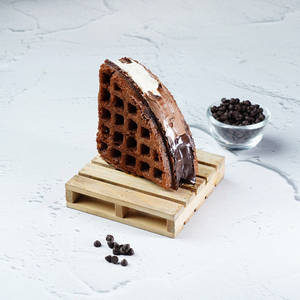 Triple Chocolate Waffle (1 Pc)