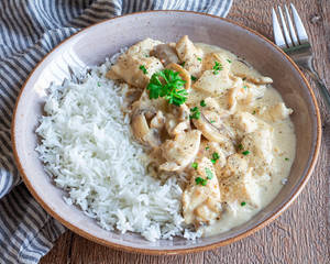 Chicken Stroganoff