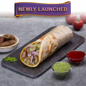 Veg Seekh Kabab Roll