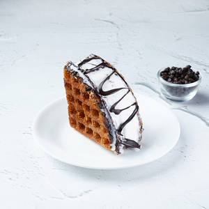 Vanilla Ice Cream Waffle