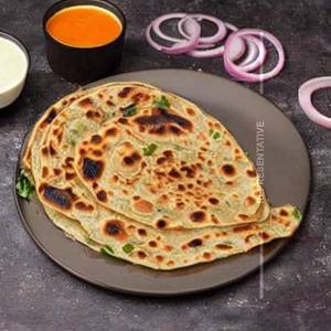 Mooli Pyaz Egg Paratha