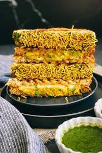 Bombay Masala Grilled Sandwich