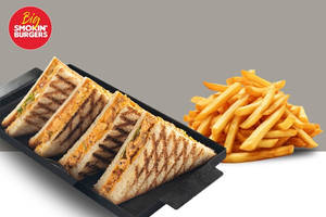 Peri Peri Chicken Sandwich (served With Fries)