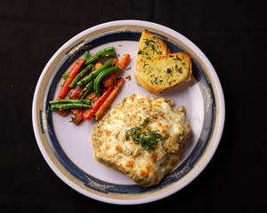 Baked Fish (kolkata Bhetki)