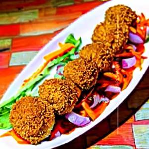 Veg Manchurian Burger
