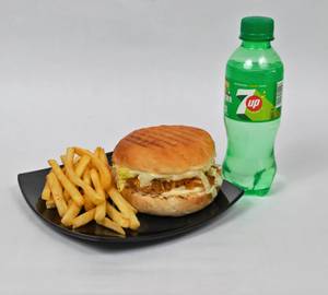 Veg Patty Burger Meal