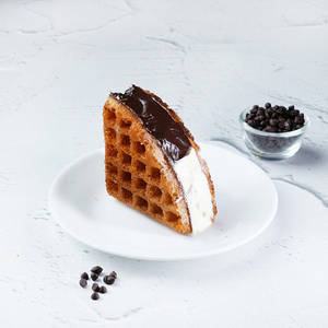 Black & White Fantasy Waffle