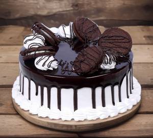 Oreo Garnish Chocolate Brownie Cake [500G]