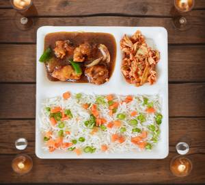 Chilli Chicken + Chicken Fried Rice 
