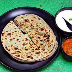 Xxl paneer double cheese paratha