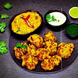 Aloo Gobi Mattar (Dry)