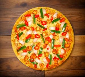 Peppy paneer pizza