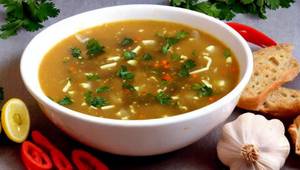 Veg Ginger & Garlic Soup