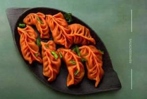 Veg Achari Momos